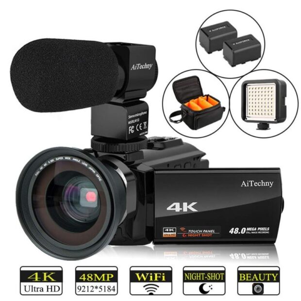 Top 10 Best Camcorders Under $300 2023 [Reviews & Guide]