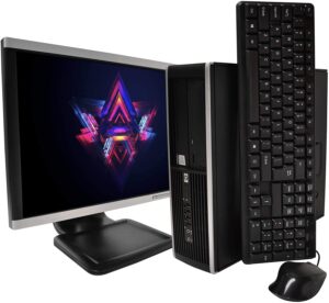 HP Elite PC Desktop Computer Package